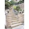 Z-Lite Broughton Outdoor Pier Mounted Fixture, 4-Light, 12.5 In.W x 24.5 In.H, Black/Clear Beveled 521PHBR-533PM-BK - alternate 7